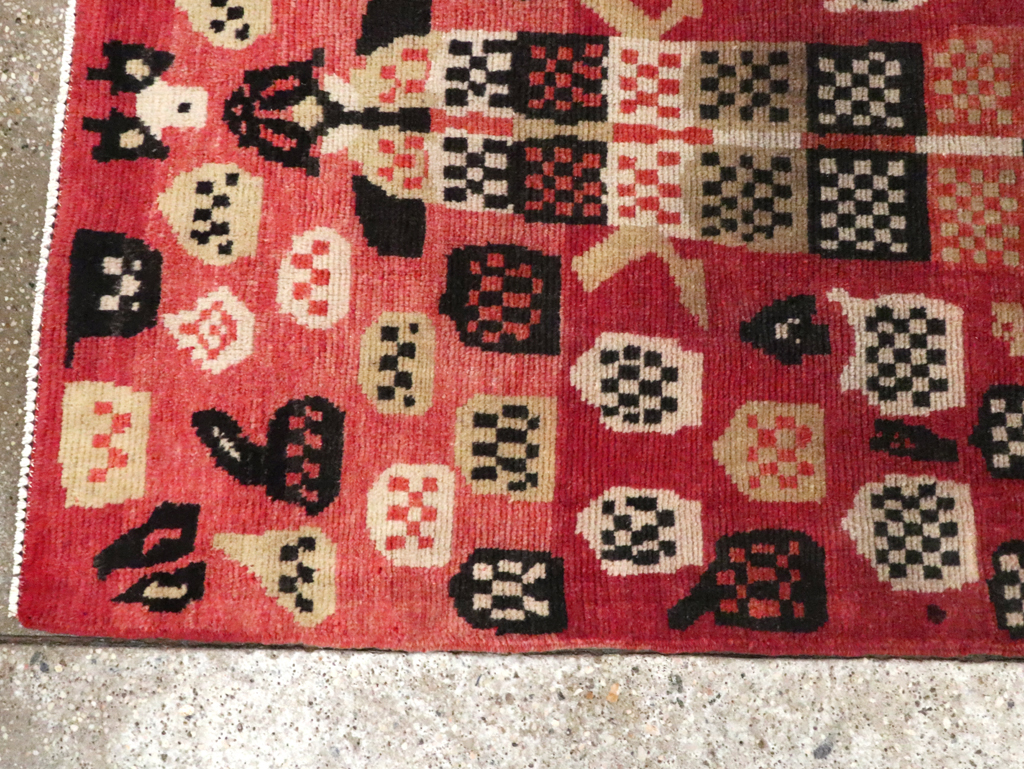 Vintage Turkish Anatolian Runner, No.29703 - Staging