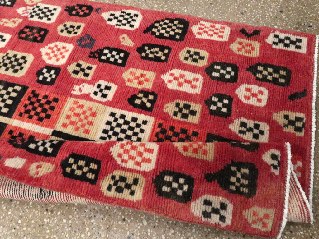 Vintage Turkish Anatolian Runner, No.29703 - Staging