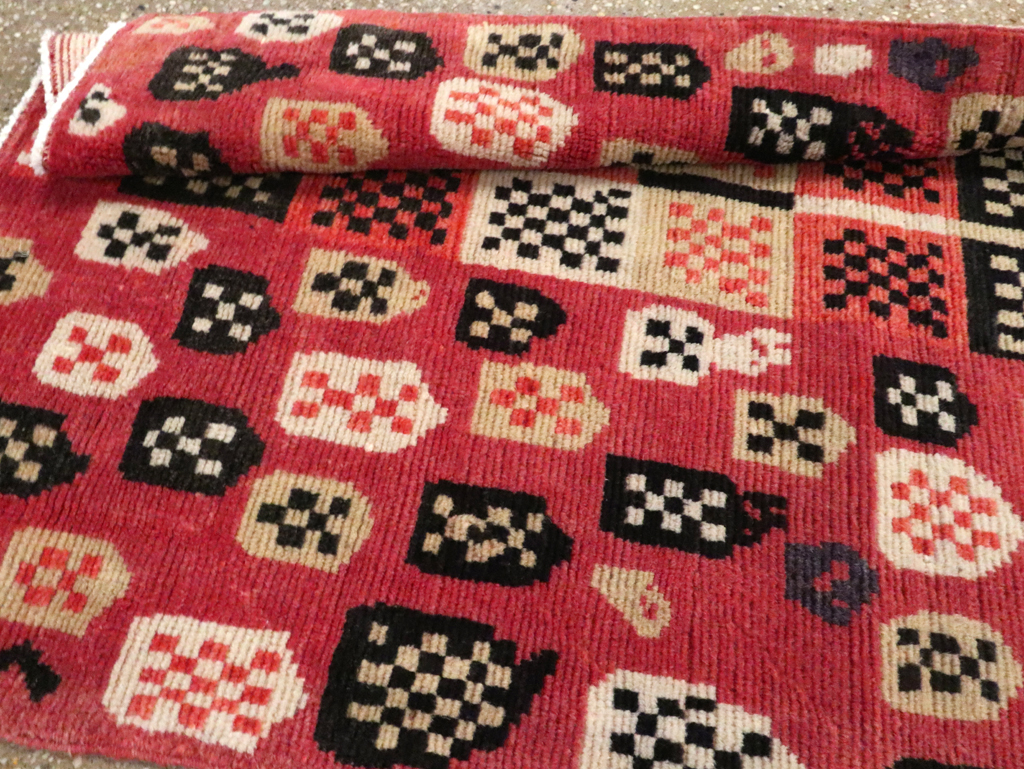 Vintage Turkish Anatolian Runner, No.29703 - Staging