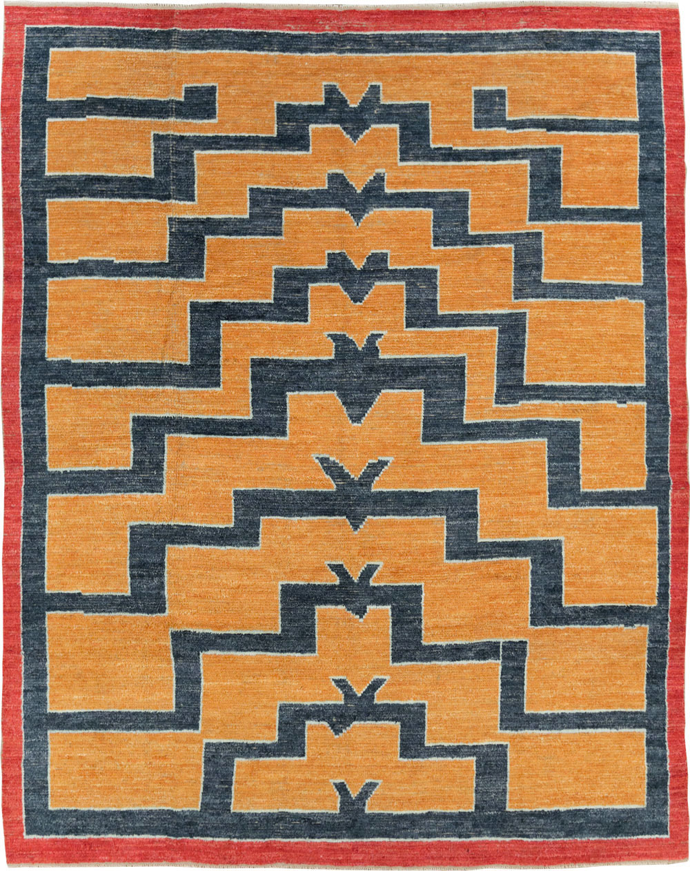 Contemporary Turkish Tulu Room Size Carpet, No.29707 - Staging
