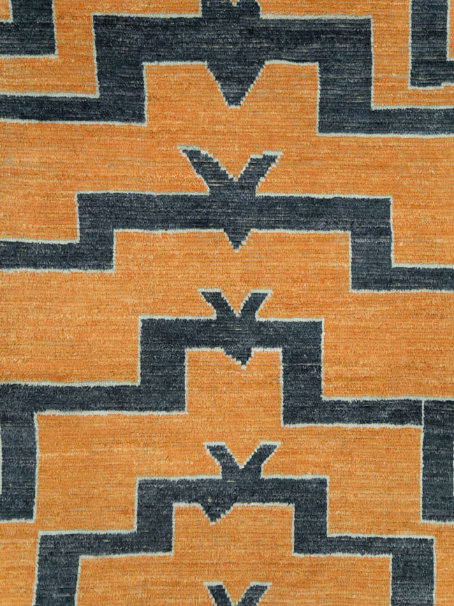 Contemporary Turkish Tulu Room Size Carpet, No.29707 - Staging