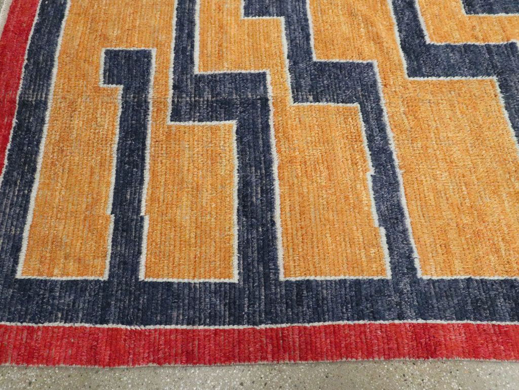 Contemporary Turkish Tulu Room Size Carpet, No.29707 - Staging