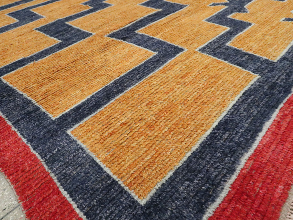 Contemporary Turkish Tulu Room Size Carpet, No.29707 - Staging