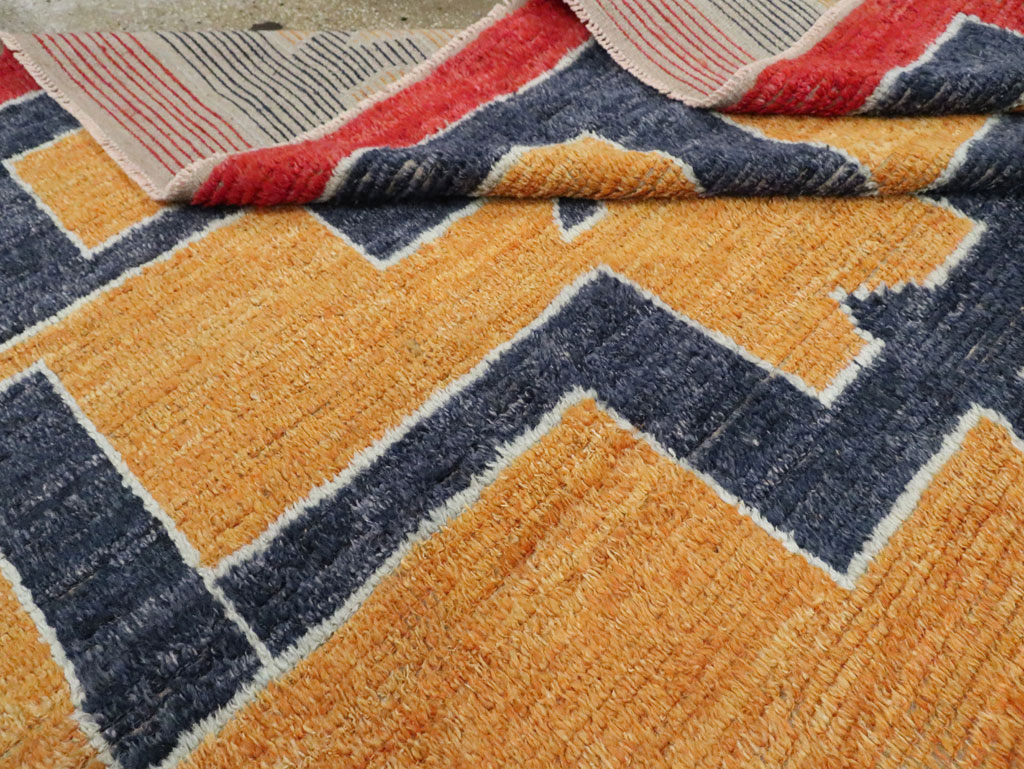 Contemporary Turkish Tulu Room Size Carpet, No.29707 - Staging