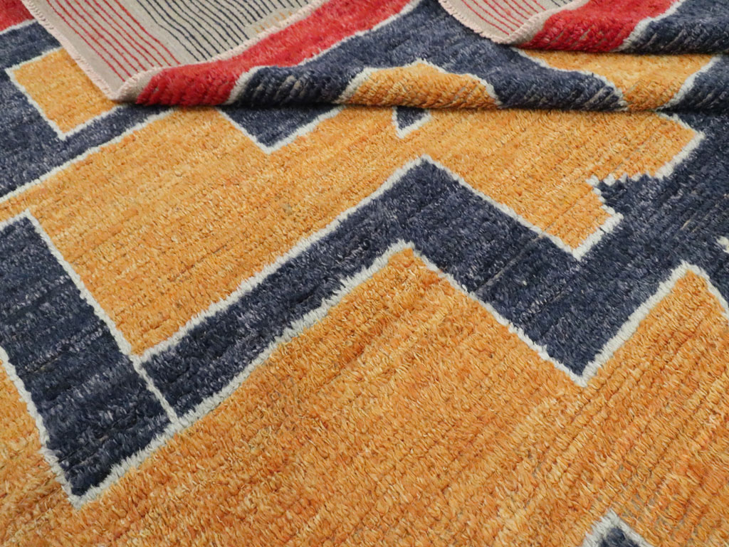 Contemporary Turkish Tulu Room Size Carpet, No.29707 - Staging