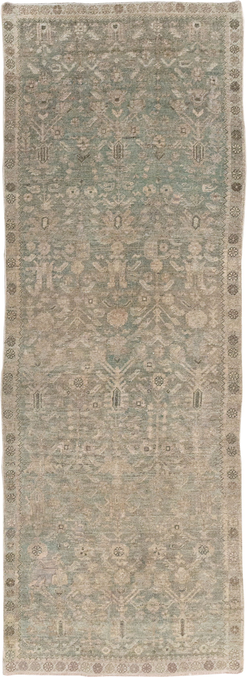 Antique Persian Bidjar Runner, No.29710 - Staging
