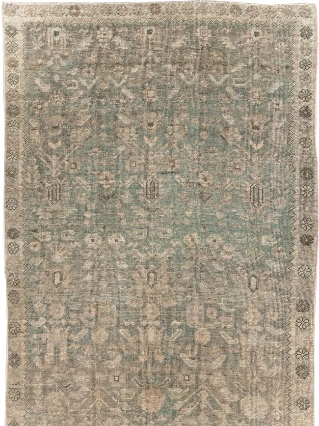 Antique Persian Bidjar Runner, No.29710 - Staging