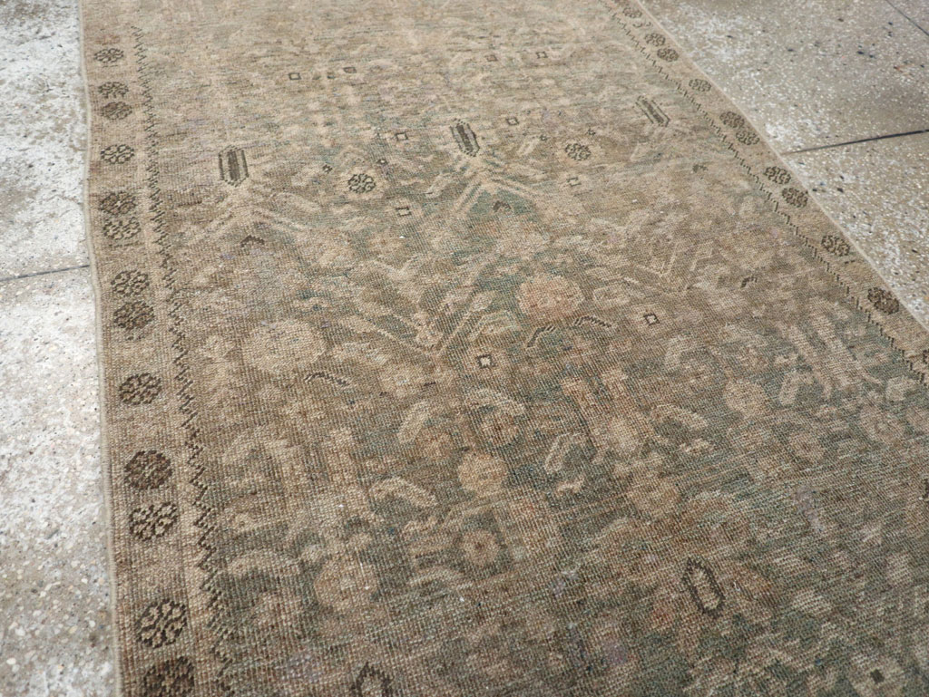 Antique Persian Bidjar Runner, No.29710 - Staging