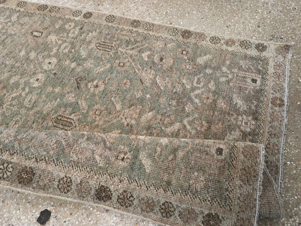 Antique Persian Bidjar Runner, No.29710 - Staging