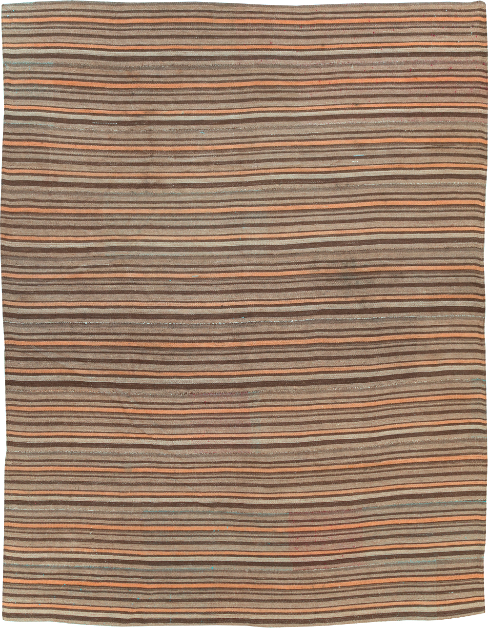 Vintage Persian Flatweave, No.29711 - Staging