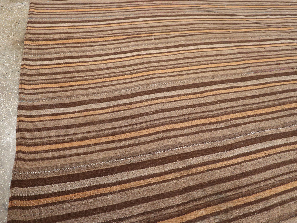 Vintage Persian Flatweave, No.29711 - Staging