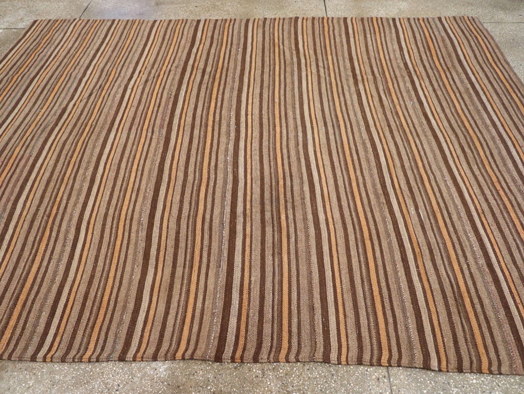 Vintage Persian Flatweave, No.29711 - Staging