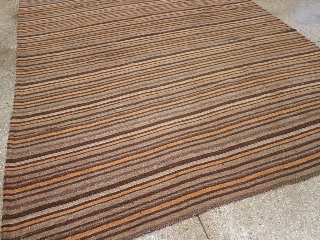 Vintage Persian Flatweave, No.29711 - Staging