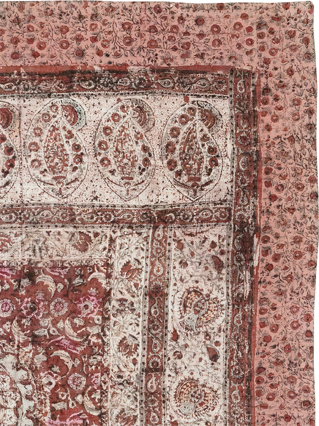 Vintage Persian Lahaf Blanket, No.29712 - Staging