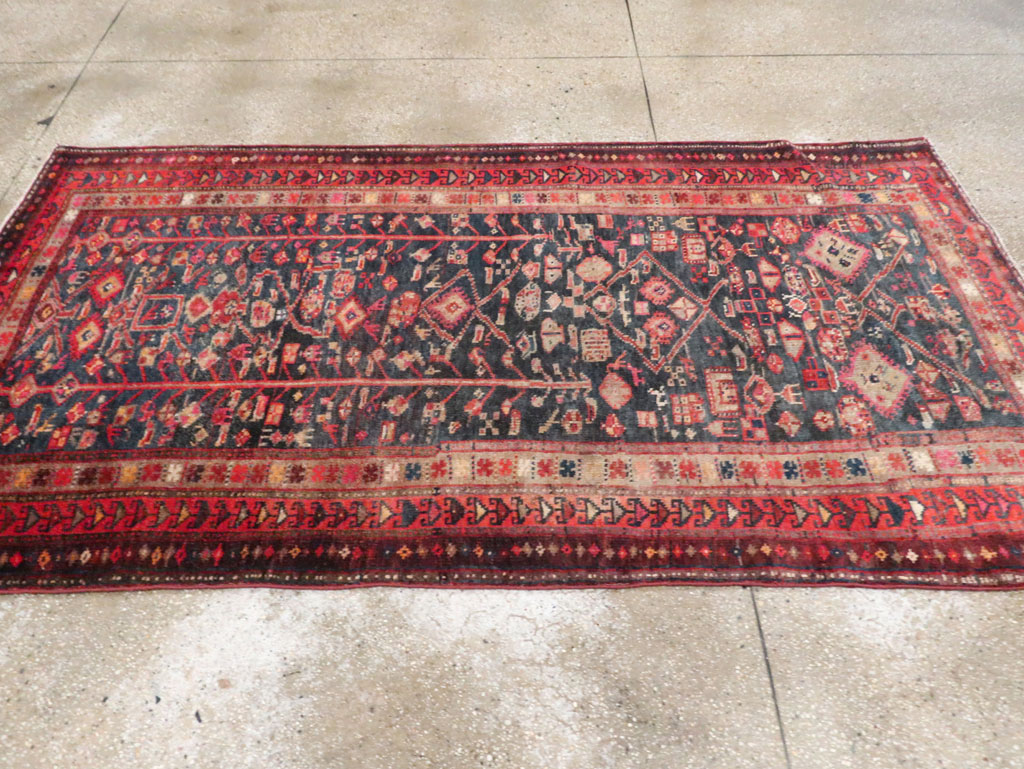 Antique Persian Lori Gallery Rug, No.29714 - Staging