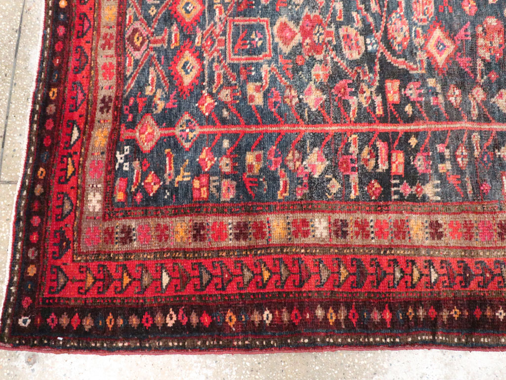 Antique Persian Lori Gallery Rug, No.29714 - Staging