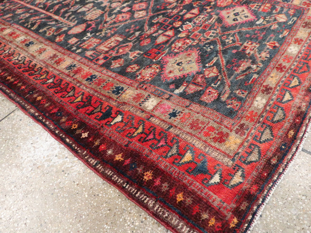 Antique Persian Lori Gallery Rug, No.29714 - Staging