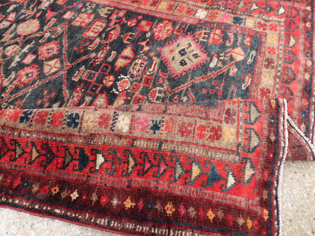 Antique Persian Lori Gallery Rug, No.29714 - Staging