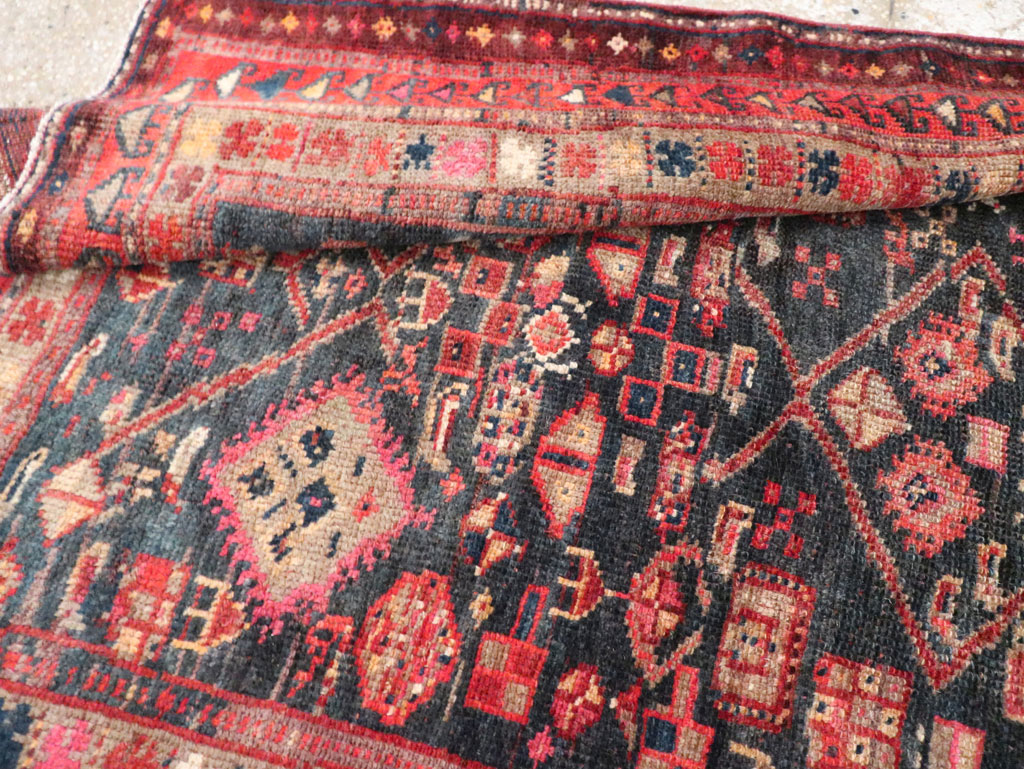 Antique Persian Lori Gallery Rug, No.29714 - Staging