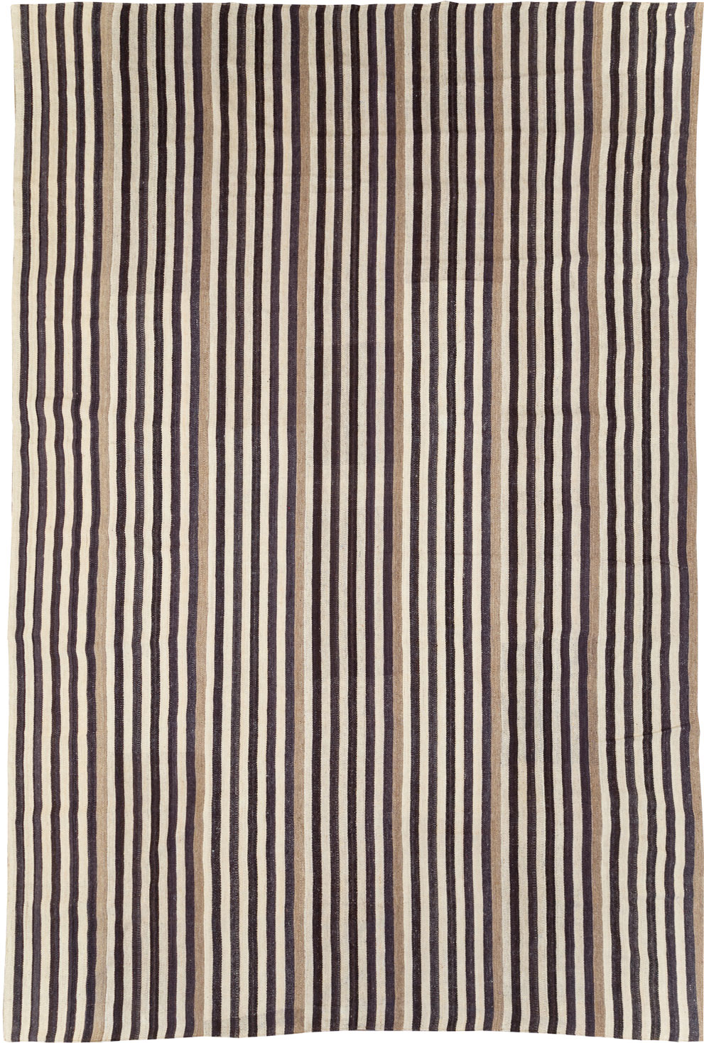 Modern Turkish Flatweave, No.29719 - Staging