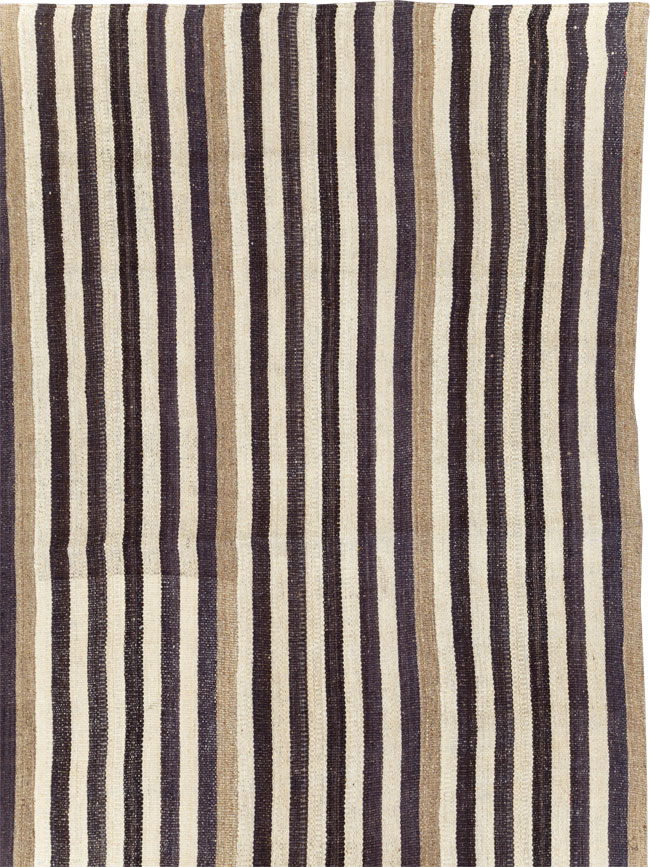 Modern Turkish Flatweave, No.29719 - Staging