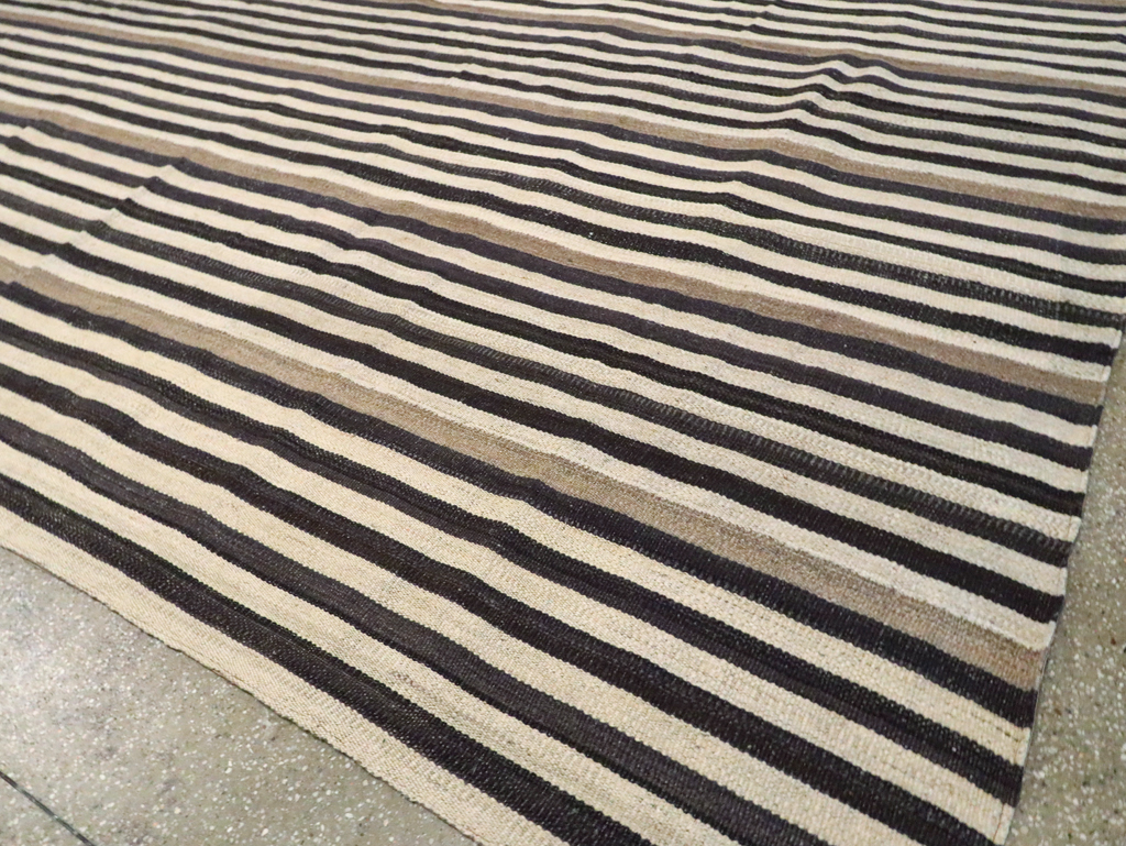 Modern Turkish Flatweave, No.29719 - Staging