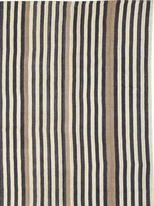Contemporary Turkish Flatweave Kilim Oversize Carpet, No.29726 - Staging