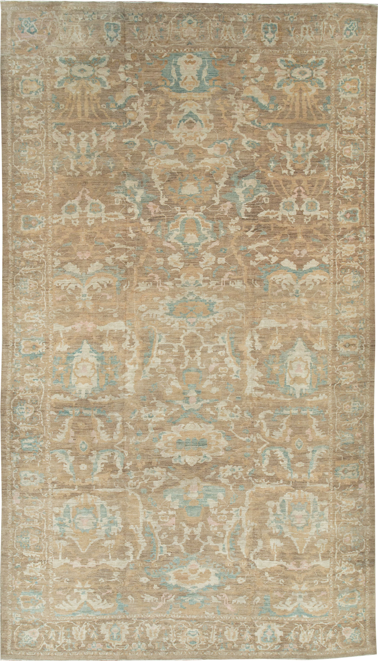 Modern Persian Sultanabad Oversize Carpet, No.29731 - Staging