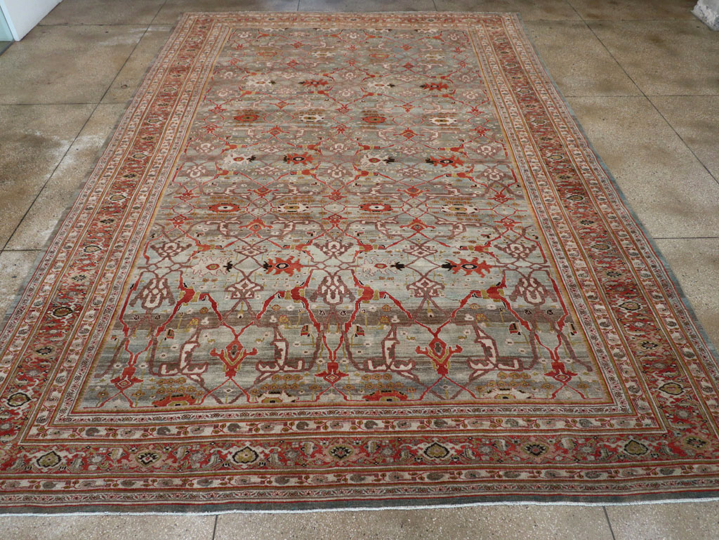 Antique Persian Bidjar Carpet, No.29740 - Staging