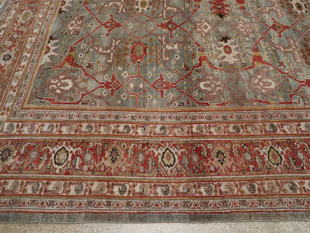 Antique Persian Bidjar Carpet, No.29740 - Staging