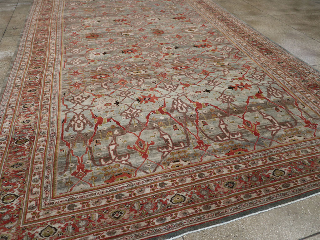 Antique Persian Bidjar Carpet, No.29740 - Staging