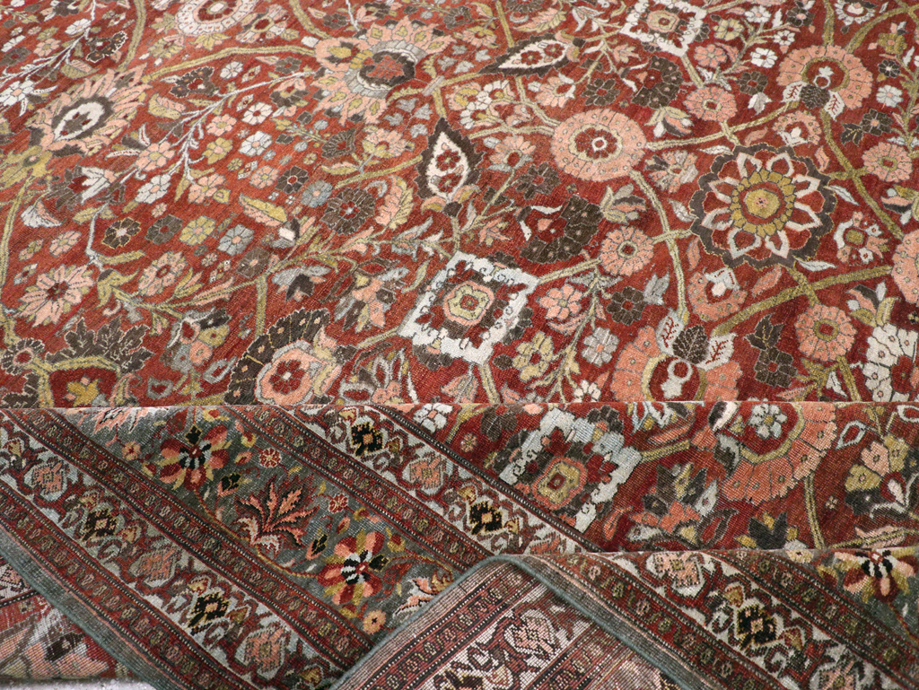 Antique Persian Bidjar Carpet, No.29741 - Staging