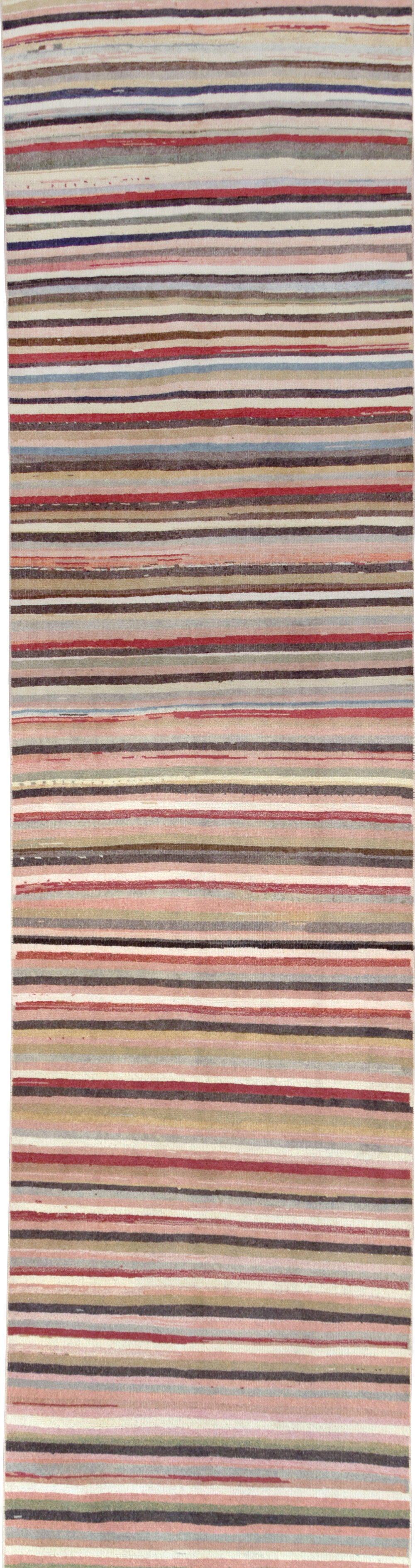 Vintage Anatolian Long Runner, No.29753 - Staging