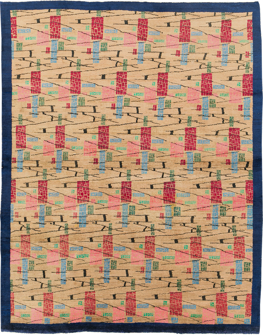 Mid-20th Century Turkish Anatolian Carpet, No.29768 - Staging