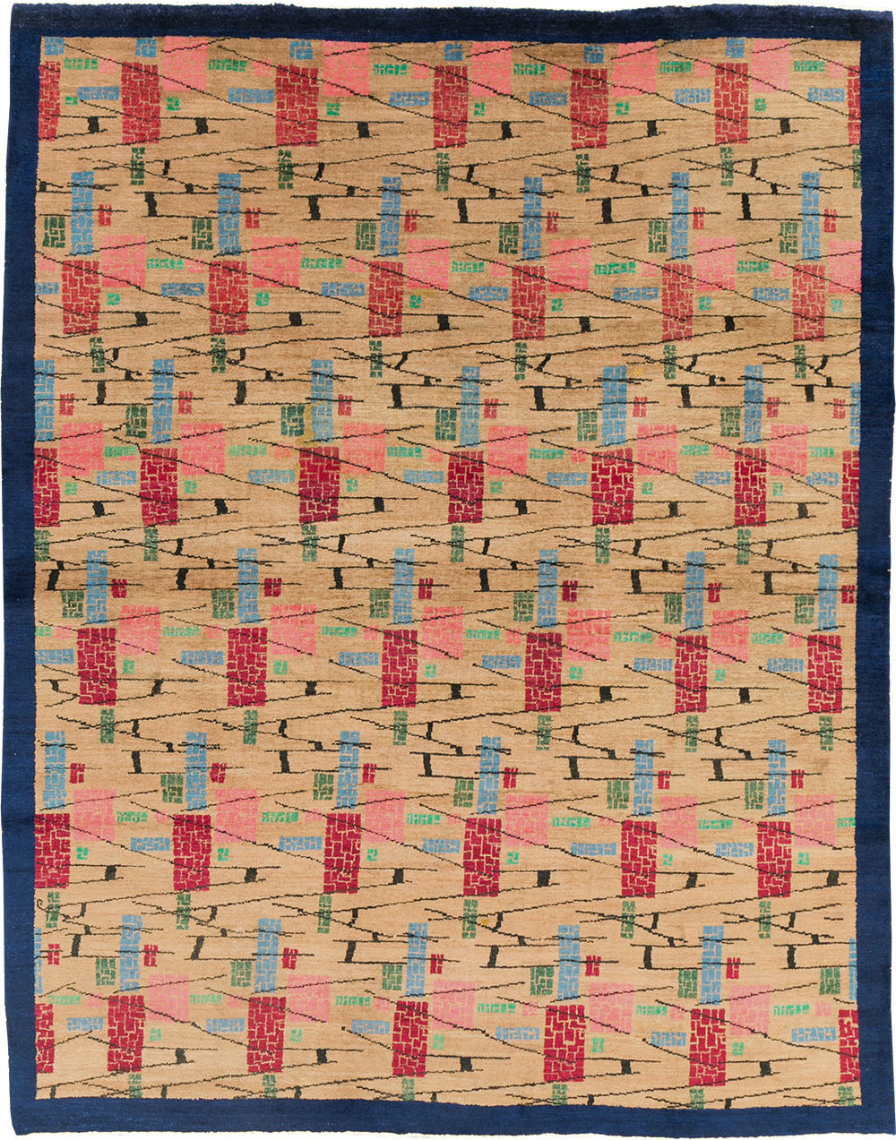 Mid-20th Century Turkish Anatolian Carpet, No.29768 - Staging