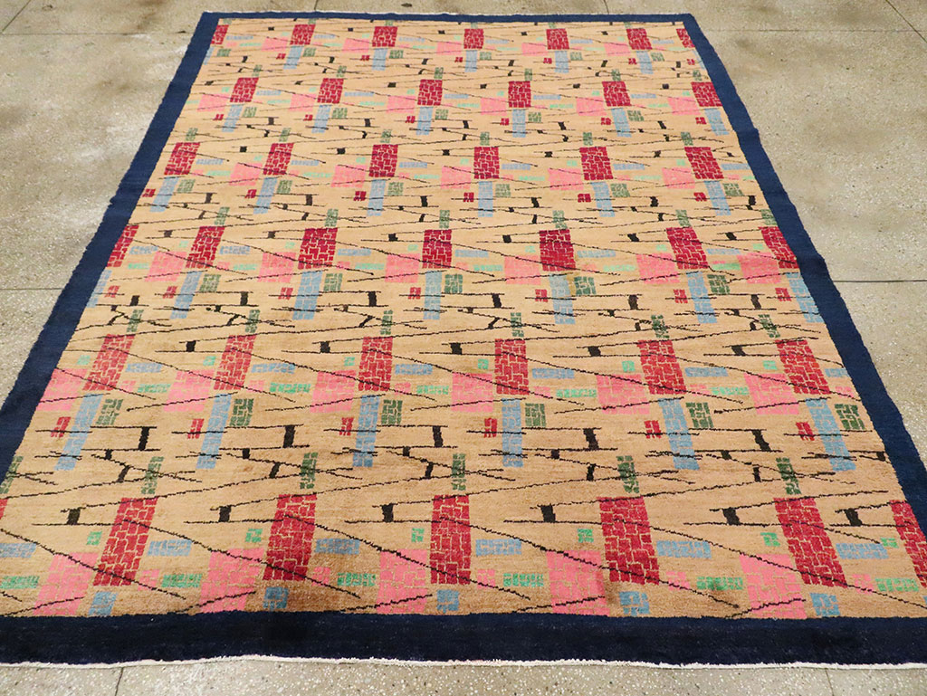 Mid-20th Century Turkish Anatolian Carpet, No.29768 - Staging