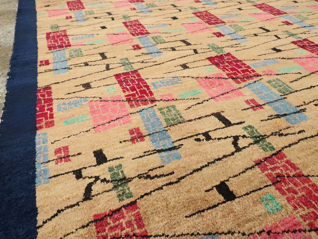 Mid-20th Century Turkish Anatolian Carpet, No.29768 - Staging