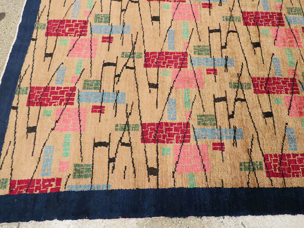 Mid-20th Century Turkish Anatolian Carpet, No.29768 - Staging