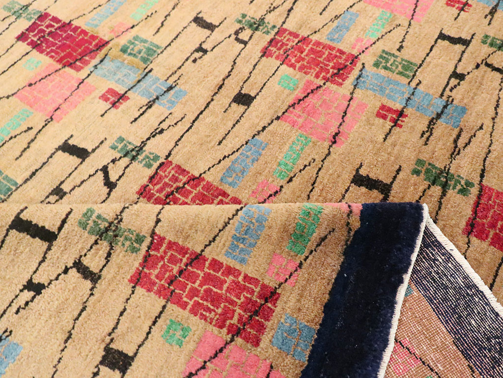 Mid-20th Century Turkish Anatolian Carpet, No.29768 - Staging