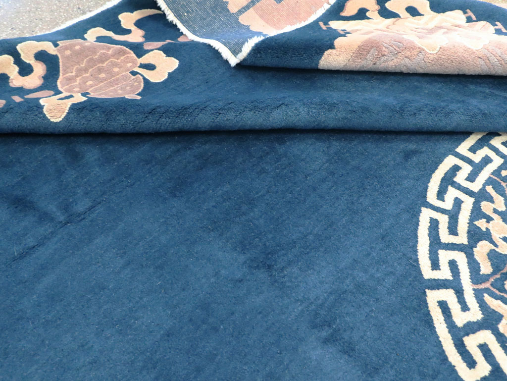 Vintage Chinese Peking Carpet, No.29781 - Staging