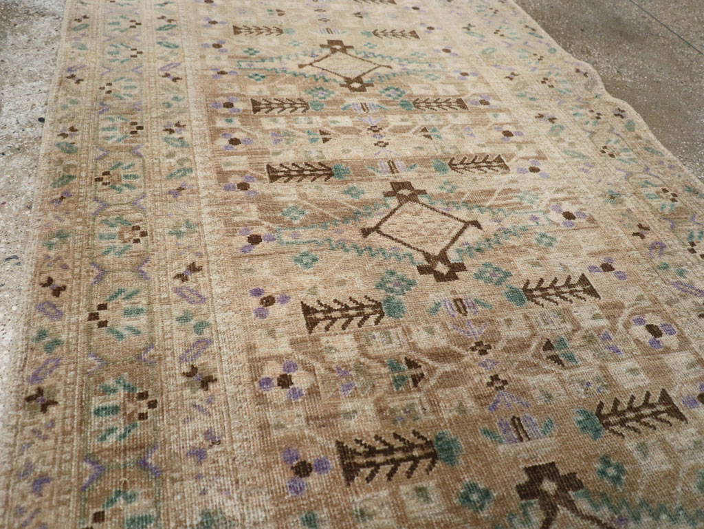 Vintage Northwest Persian Runner, No.29798 - Staging