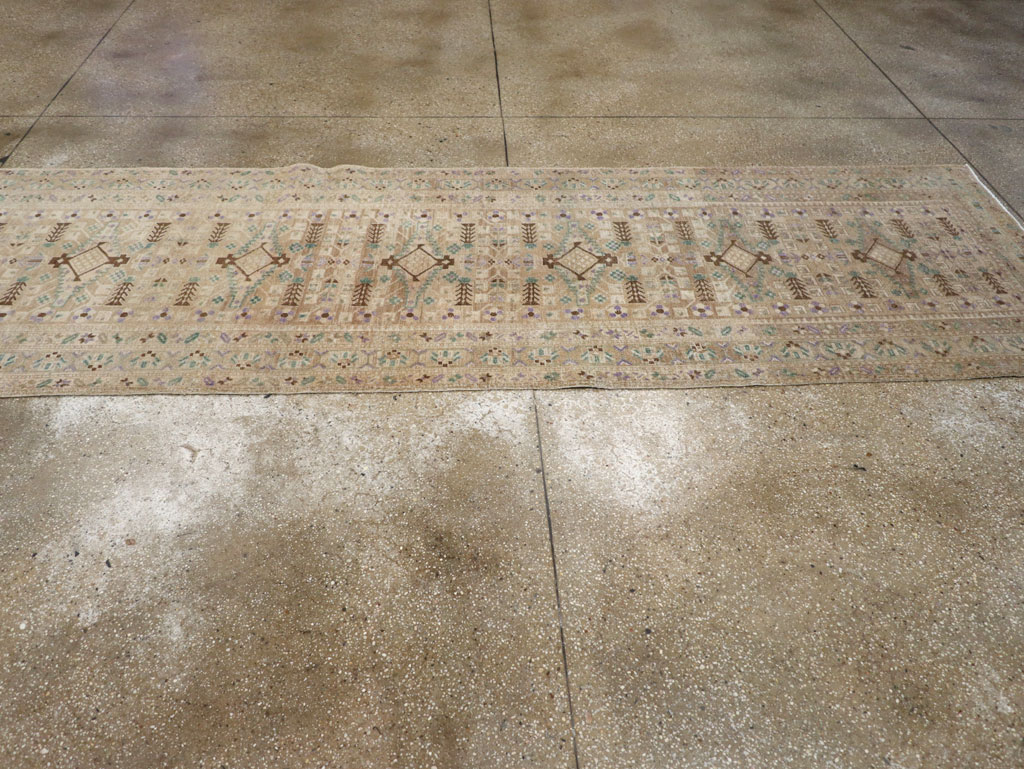 Vintage Northwest Persian Runner, No.29798 - Staging