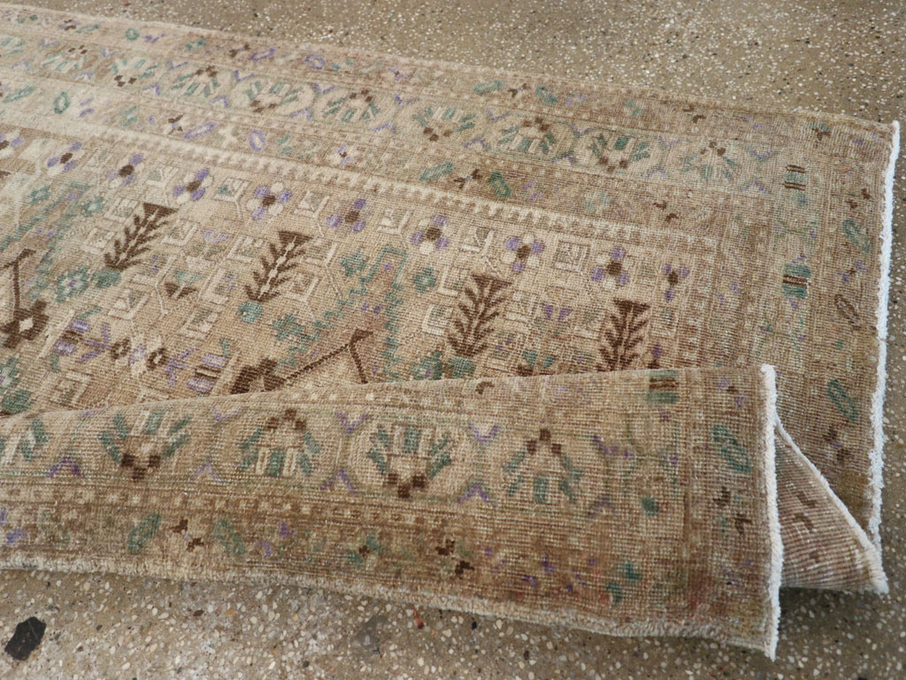 Vintage Northwest Persian Runner, No.29798 - Staging