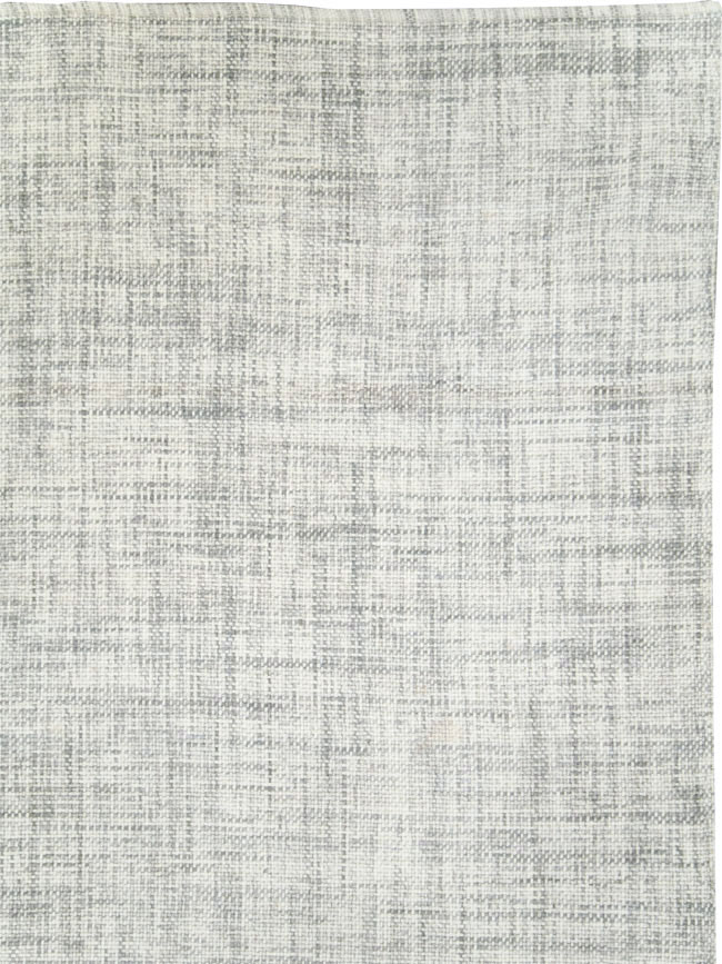 Contemporary Turkish Flatweave Kilim Room Size Carpet, No.29802 - Staging