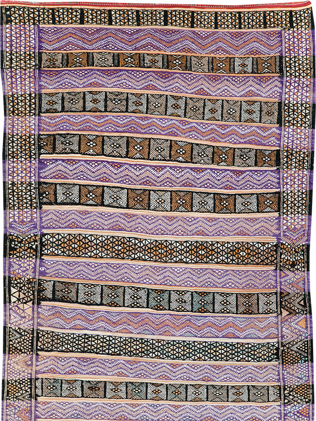 Vintage Moroccan Flatweave, No.29805 - Staging