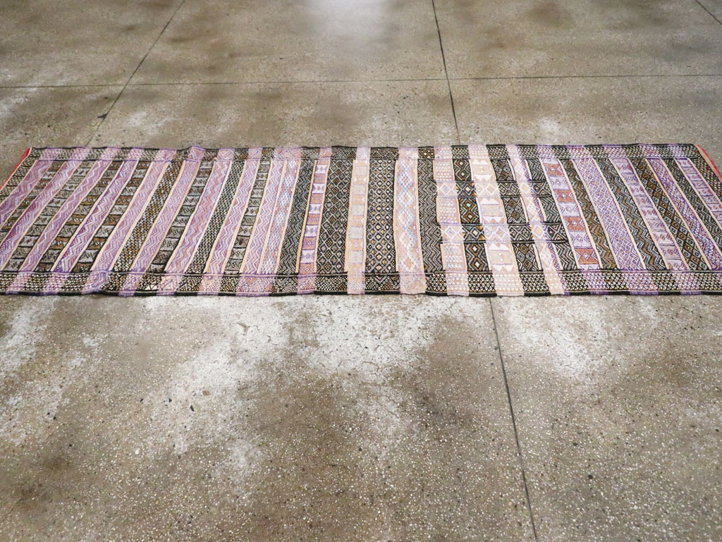 Vintage Moroccan Flatweave, No.29805 - Staging