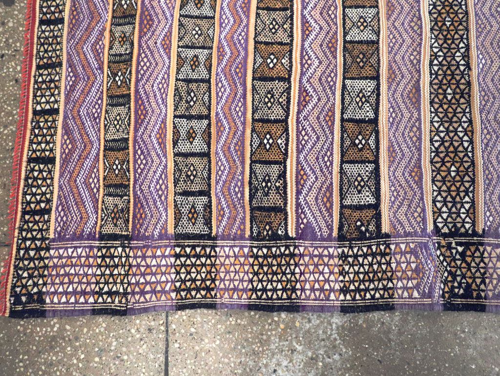 Vintage Moroccan Flatweave, No.29805 - Staging
