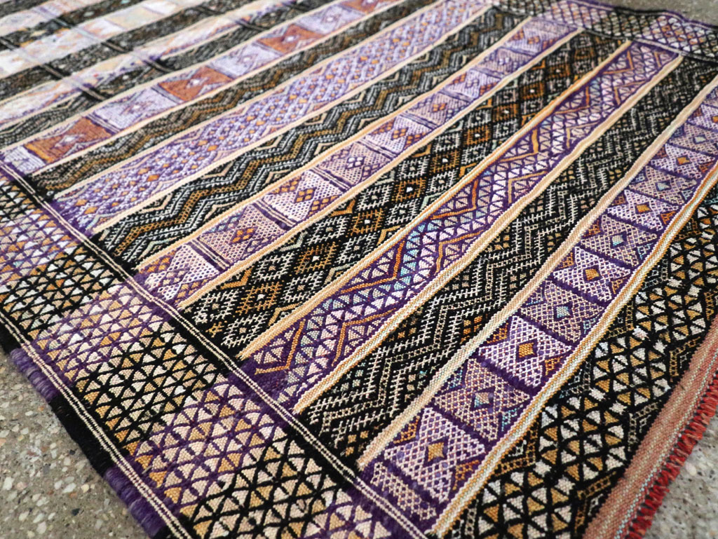 Vintage Moroccan Flatweave, No.29805 - Staging