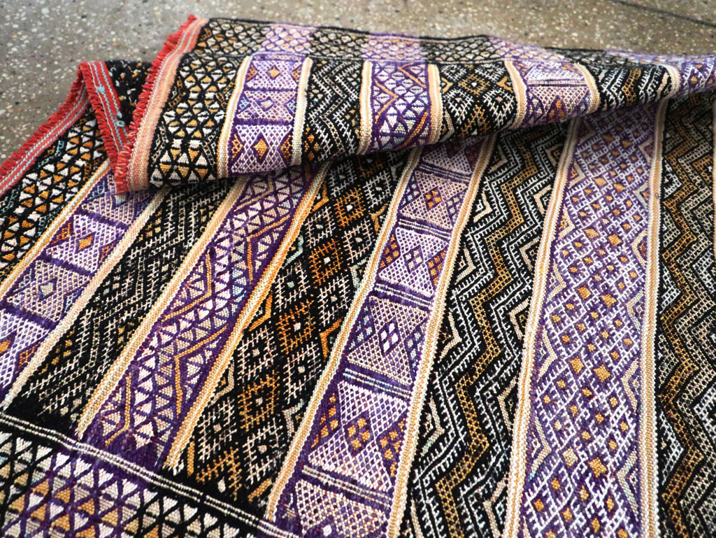 Vintage Moroccan Flatweave, No.29805 - Staging