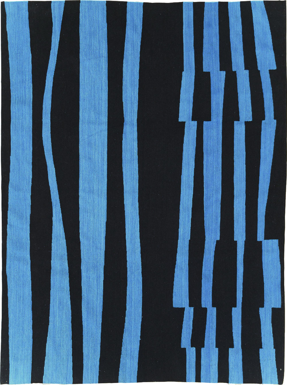 Contemporary Turkish Flatweave Kilim, No.29809 - Staging